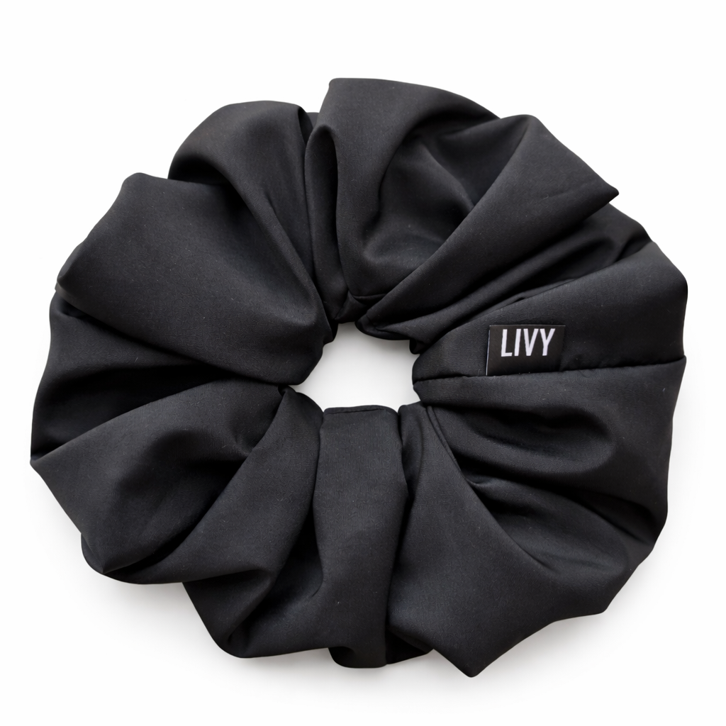Black Scrunchie / School